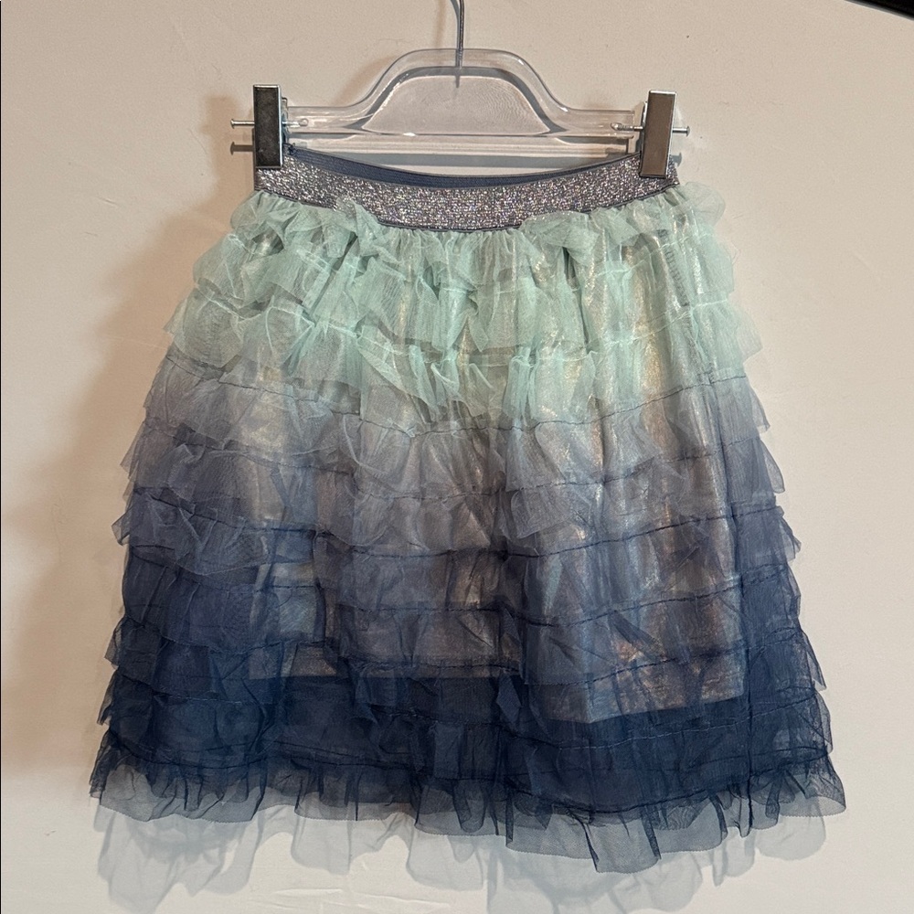 Appaman Blue Ombre Ruffle Skirt